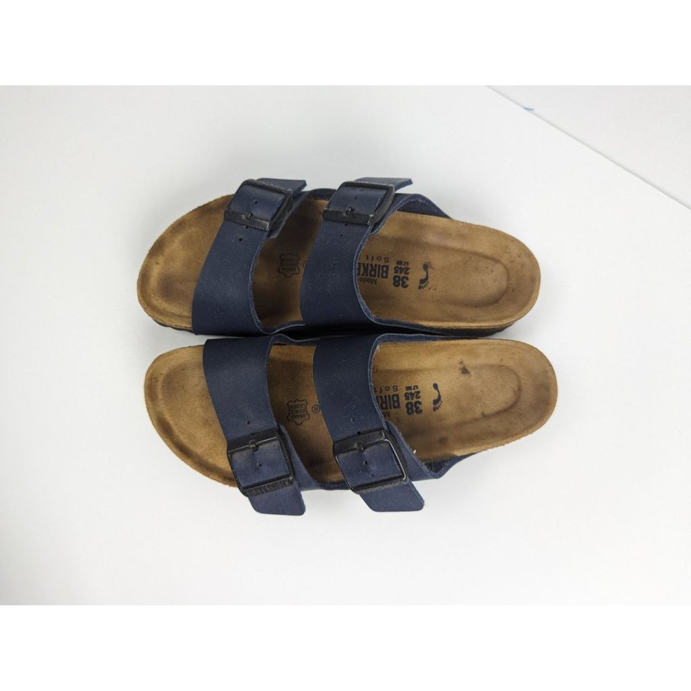 Birkenstock Navy Blue Sandals - Picture 2 of 6